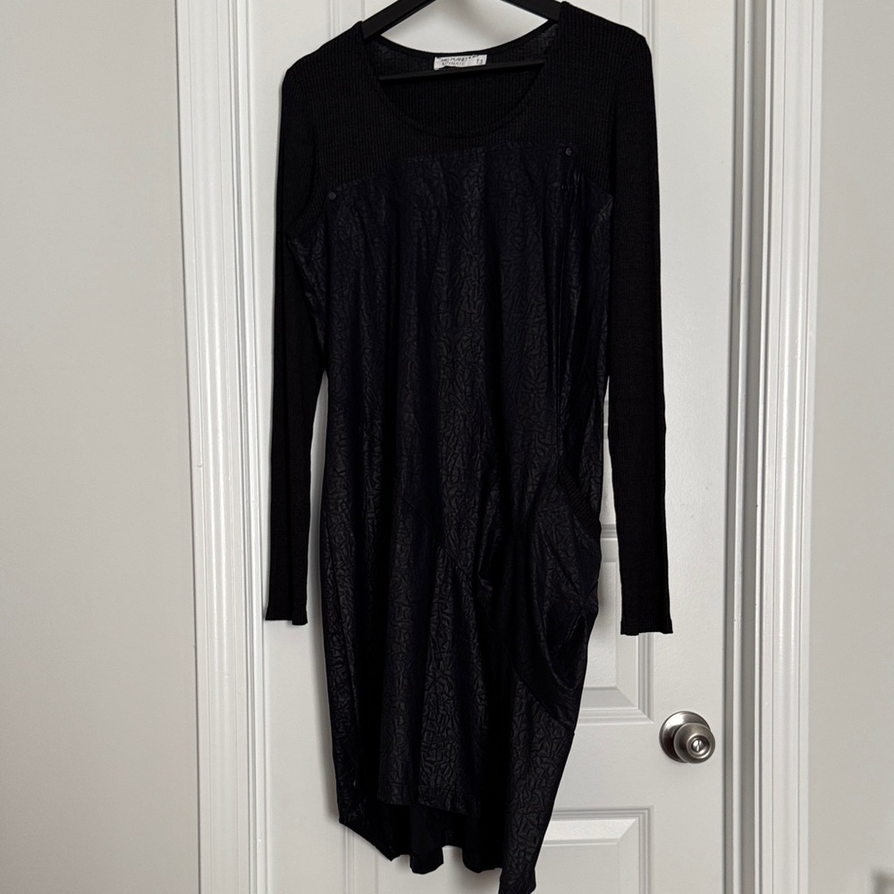 Chic Black Long Sleeve Dress